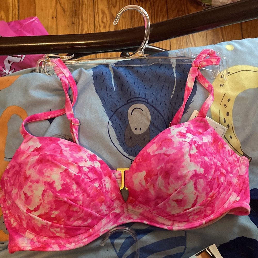 2pc tie die bathing suit